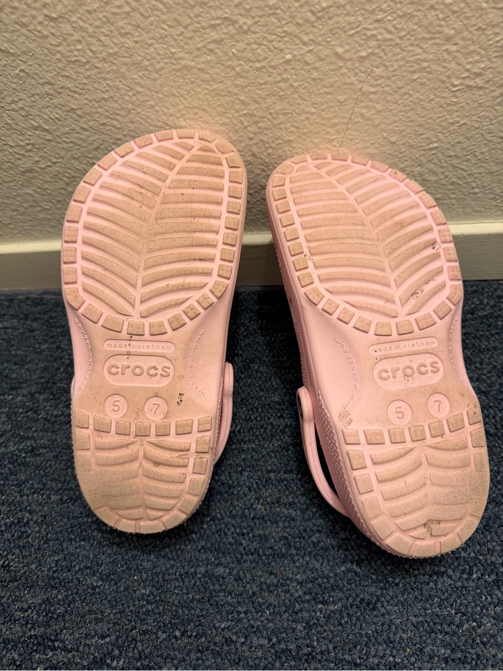 CROCS Classic Clog Sandals in Light Pink - Picture 7 of 8
